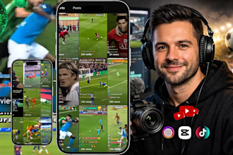 create football shorts with commentary voice for youtube