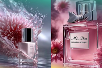 do ai perfume animation ai product ads video, skincare, cosmetics, ai video ads