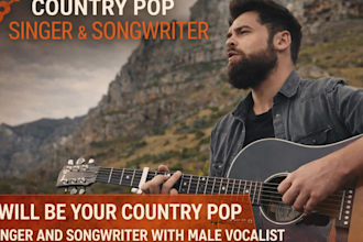 be your country pop singer and songwriter with male vocalist
