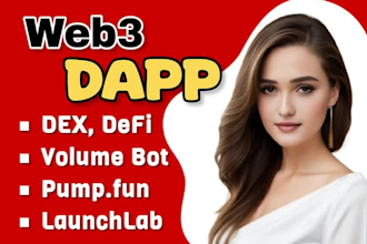 web3 dapp pump fun, ai agent, nft marketplace, volume bot, x402, erc 8004