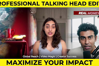 edit talking head video