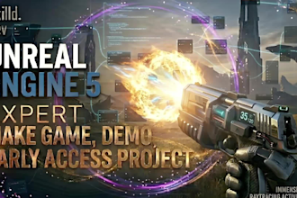 build a custom unreal engine 5 game prototype or mvp