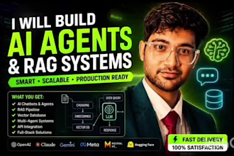custom ai agents and rag systems using llms