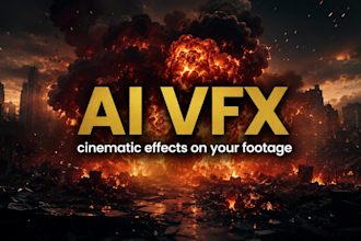 add ai vfx, cinematic effects, and compositing to your video