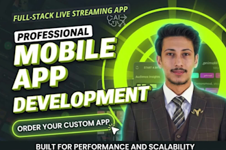 develop agora live streaming app in flutter, android, and ios
