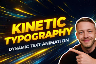 create dynamic kinetic typography for ads and social media