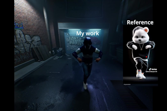 create realistic mocap animation from your video