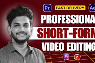 edit short form video editing for social media