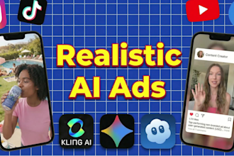 create ai video ads, ai commercial videos and ai product ads