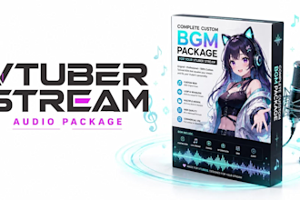 create a complete custom bgm package for your vtuber stream
