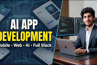 do ai full stack development for mobile and web apps