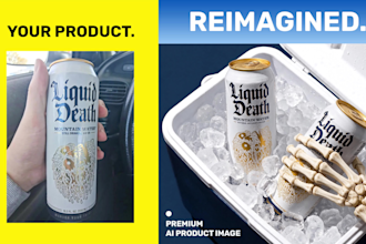 create realistic ai product photography