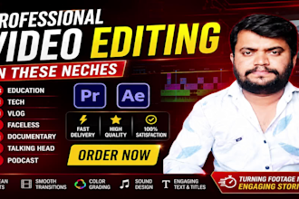 do professional youtube video editing
