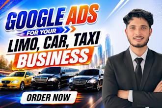 run google ads for limo,car,and taxi businesses to generate leads