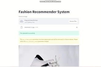 build a  recommendation system using machine learning  python