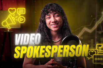be your professional female spokesperson