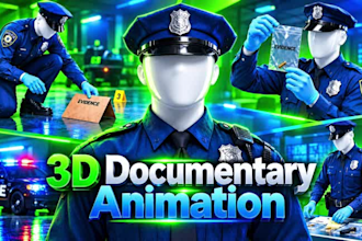edit documentary videos, history documentaries and 3d historical story videos