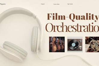 compose quality cinematic orchestral music