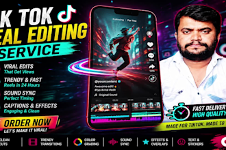 do pro tiktok reals editing