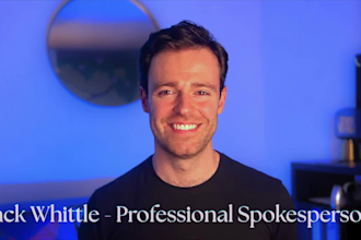 be your spokesperson actor for explainer and promo videos