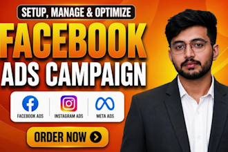 setup facebook ads campaign, meta ads manager, fb and instagram advertising