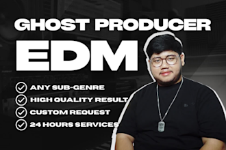 fully custom your house, techno, dubstep or any edm song