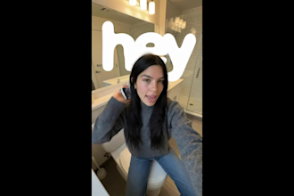 do high converting ai ugc video ad for your product or service, meta, tiktok