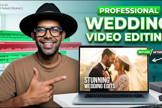 edit cinematic wedding videos with exact style matching