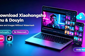 download the xiaohongshu or douyin video or picture for you
