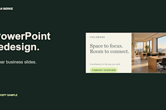 redesign and format your powerpoint presentation slides
