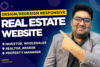 build wholesale real estate and real estate investor website
