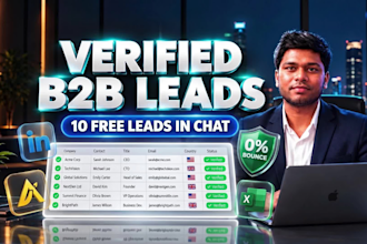 do b2b lead generation, linkedin leads and email list