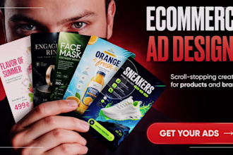 design ecommerce ads for facebook and instagram
