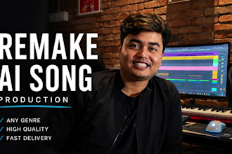 remake your suno ai song into a professional human produced track