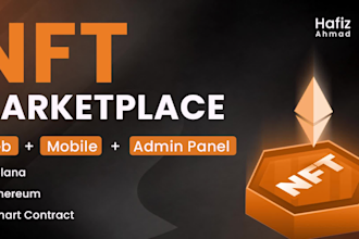 design custom nfts and develop your nft marketplace with web3