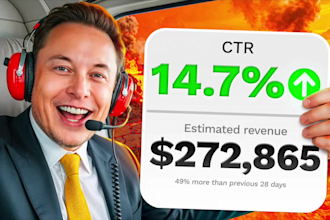 Design ctr boosting youtube thumbnail in 3hrs — Fiverr design service