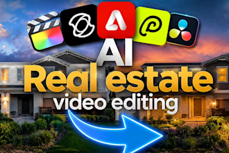 produce real estate promo video property listing video using ai