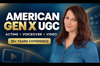 be your american female genx ugc creator