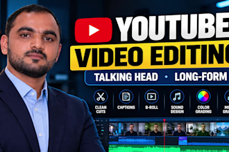 edit youtube talking head videos and long form content