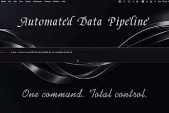build a scalable data pipeline with live dashboard