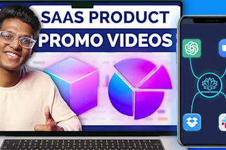 produce saas animated explainer video or product launch video