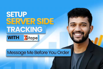 setup server side GTM tracking with stape and meta capi