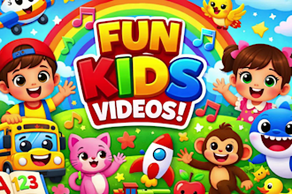 do learning kids animated videos