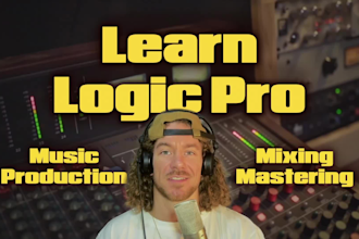 teach you how to use logic pro and finally finish your music