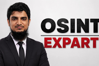 do legal osint investigation,digital footprint and in depth online research