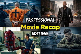 create high quality copyright safe movie recap videos for youtube