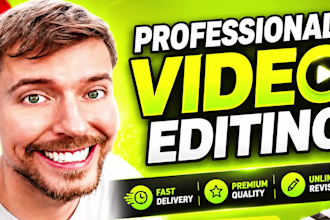 professionally edit any video