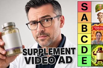 create facebook video ads for your supplement brand