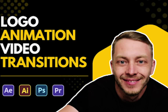 design premium cinematic logo animation and transitions