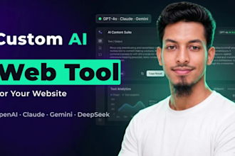build and integrate a custom ai tool into your website or business idea